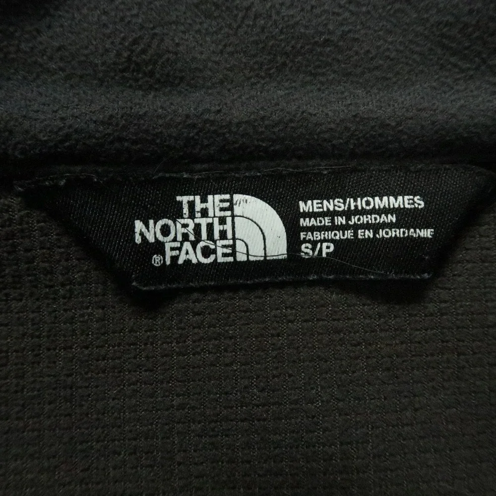 The North Face Jacket Mens Small Gray Windwall Full Zip Pockets Hiking Outdoors